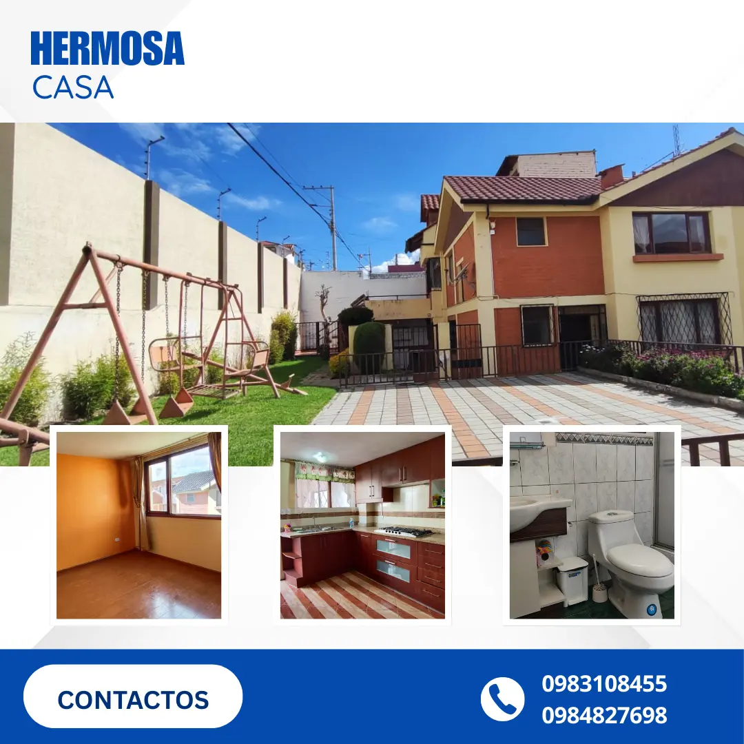 HERMOSA CASA DE VENTA