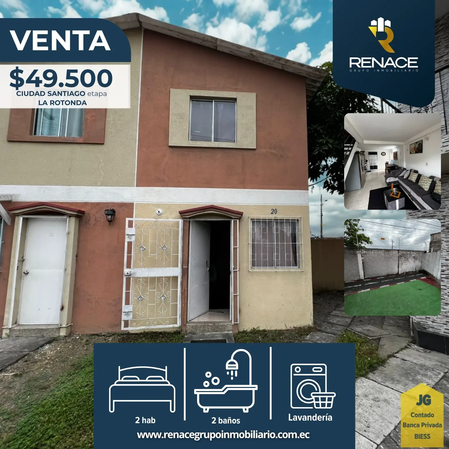 Venta de Casa, Urb. Ciudad Santiago, Etapa Rotonda, Vía a Daule, Norte de Guayaquil